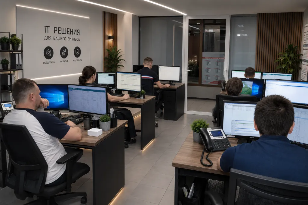 Офис компании Алмаз Айти: аренда серверов и ИТ-обслуживание